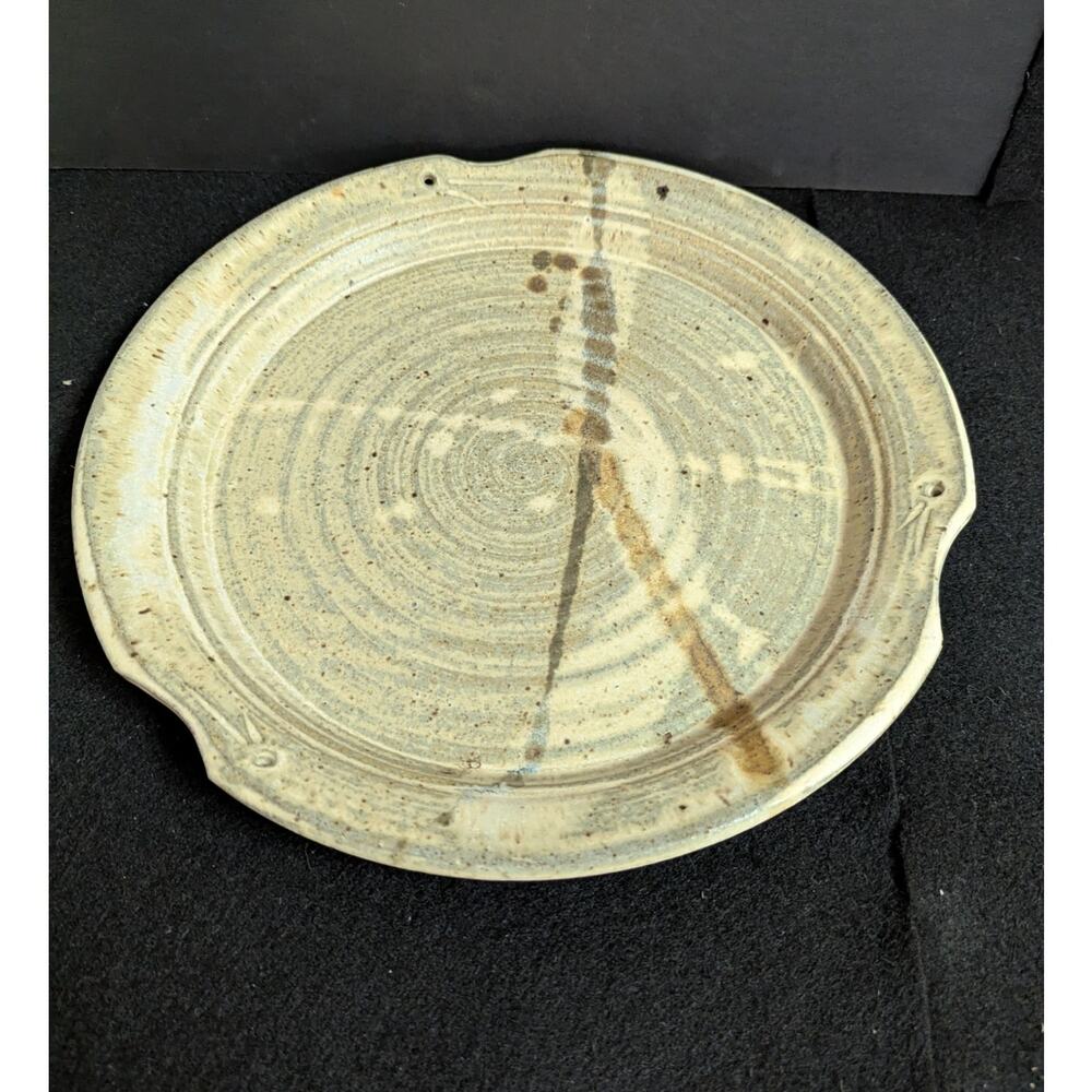 George Griffin Pottery, Sopchoppy Florida Handmade Art Pottery Plate 11"